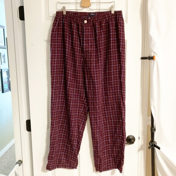 Lands' End 100% Cotton Flannel PJ Set Size L - Picture 4 of 10